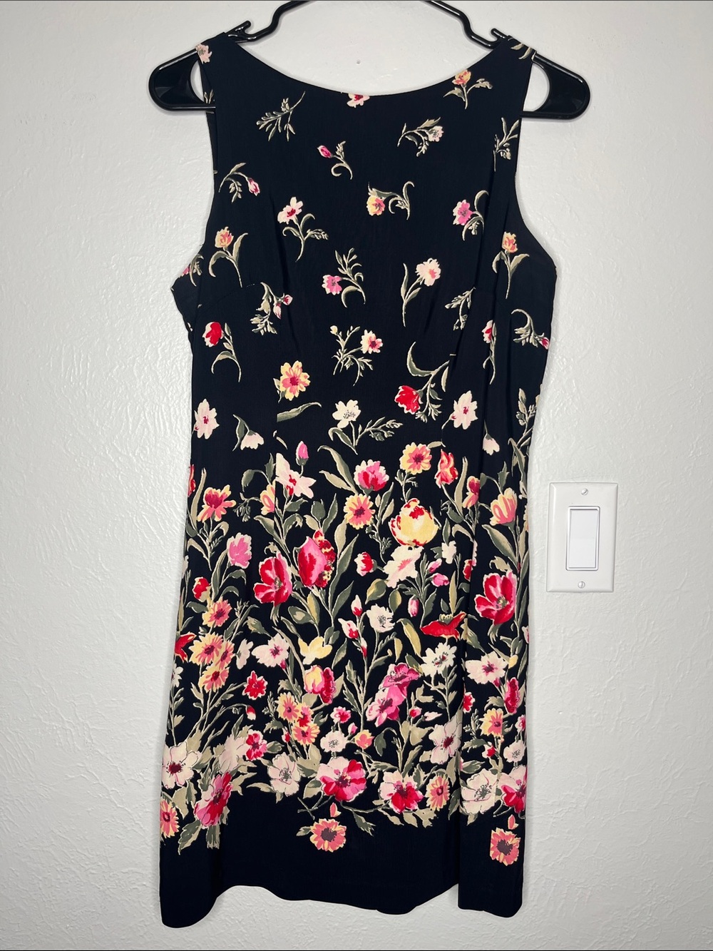 Vintage Ronni Nicole Petite Floral Shift Dress